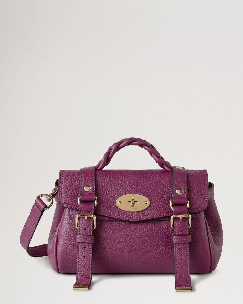 Mulberry | Mini Alexa - Orchid Bloom Heavy Grain