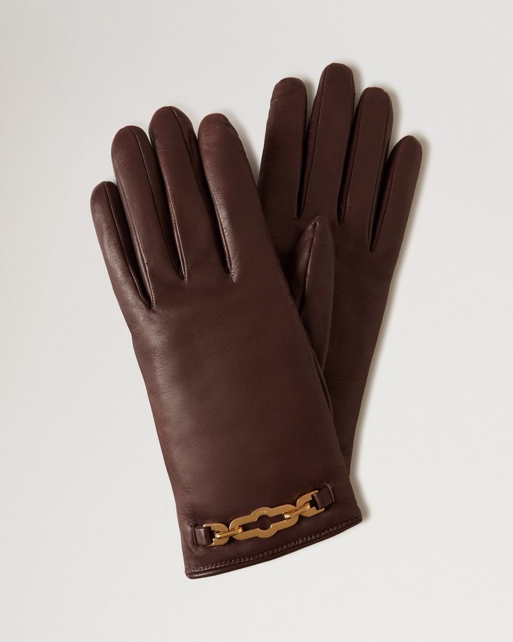 Mulberry | Pimlico Gloves - Ebony Nappa Leather