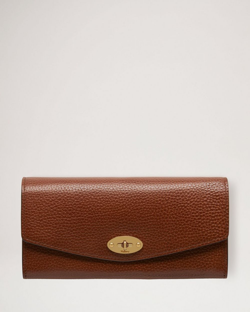Mulberry | Darley Wallet - Oak Small Classic Grain