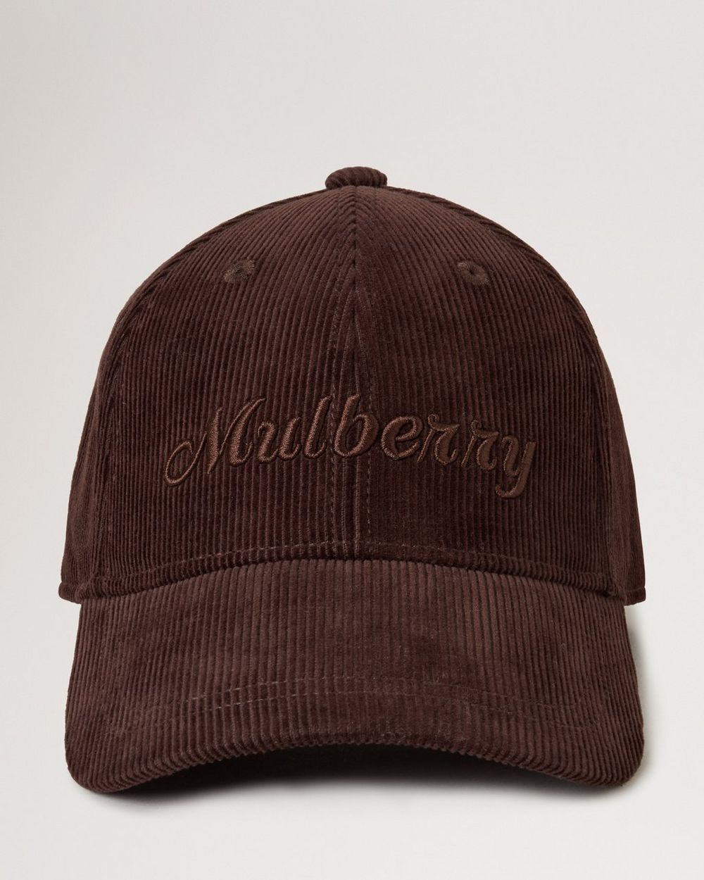 Mulberry | Corduroy Baseball Cap - Ebony Cotton