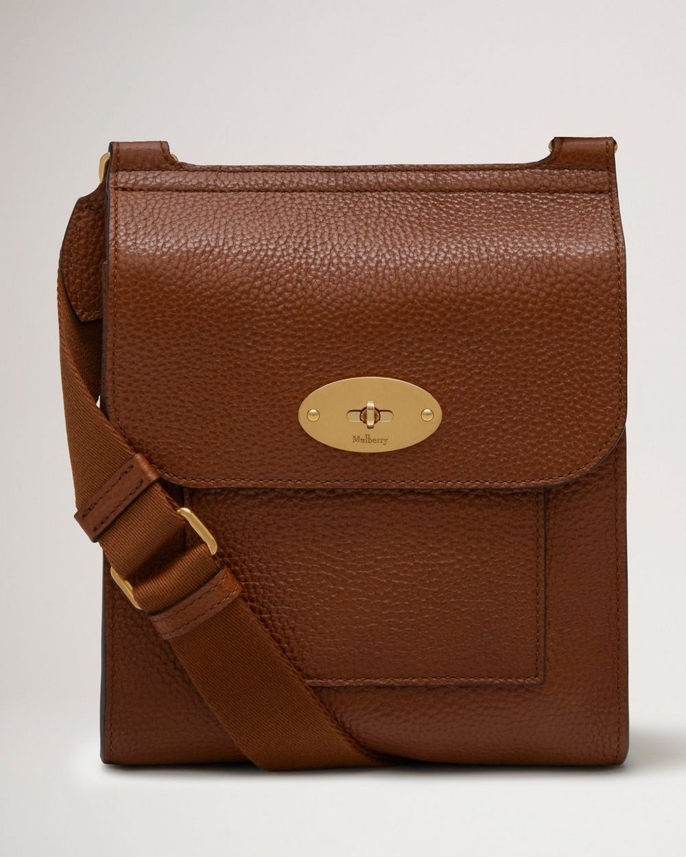 Mulberry | Small Antony - Oak Small Classic Grain