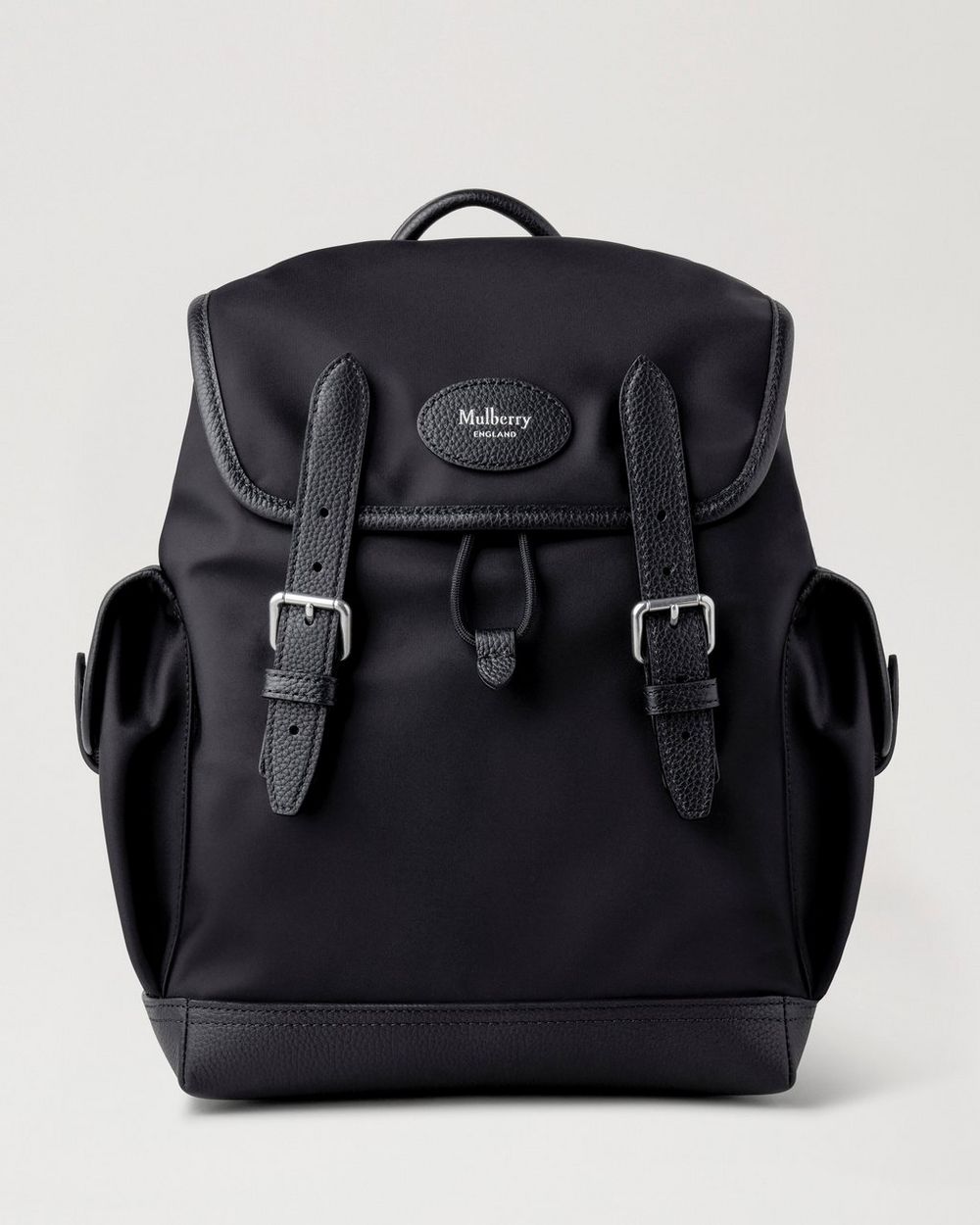 Mulberry | Mini Heritage Nylon Backpack - Black Nylon