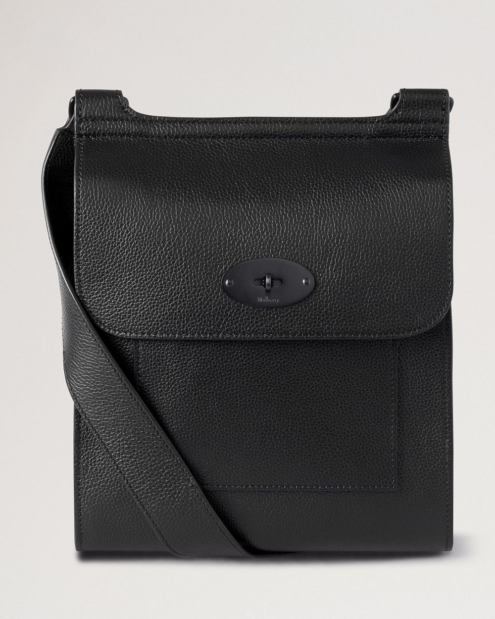 Mulberry | Antony - Black & Black Small Classic Grain