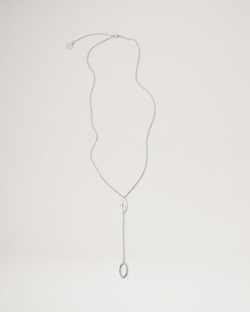 Mulberry | Bayswater Long Necklace - Silver Sterling Silver