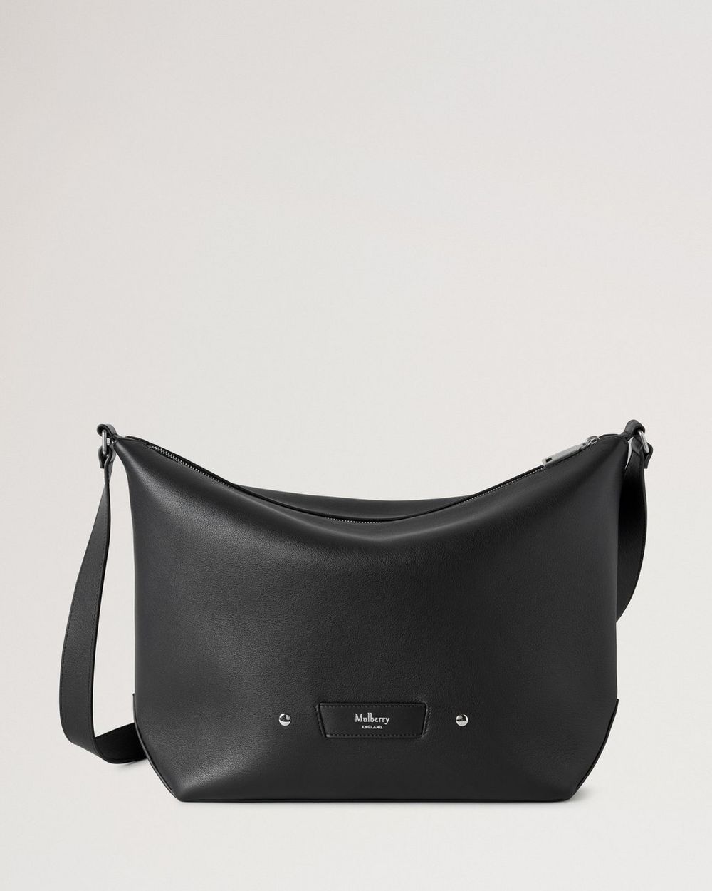 Mulberry | Rye Messenger - Black Supple Calf