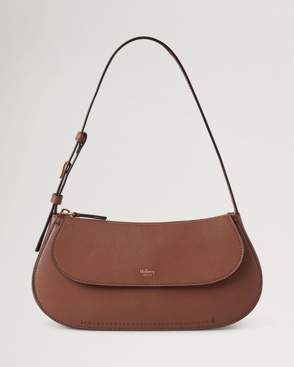 Mulberry | Clovelly Shoulder Bag - Bright Oak Micro Classic Grain