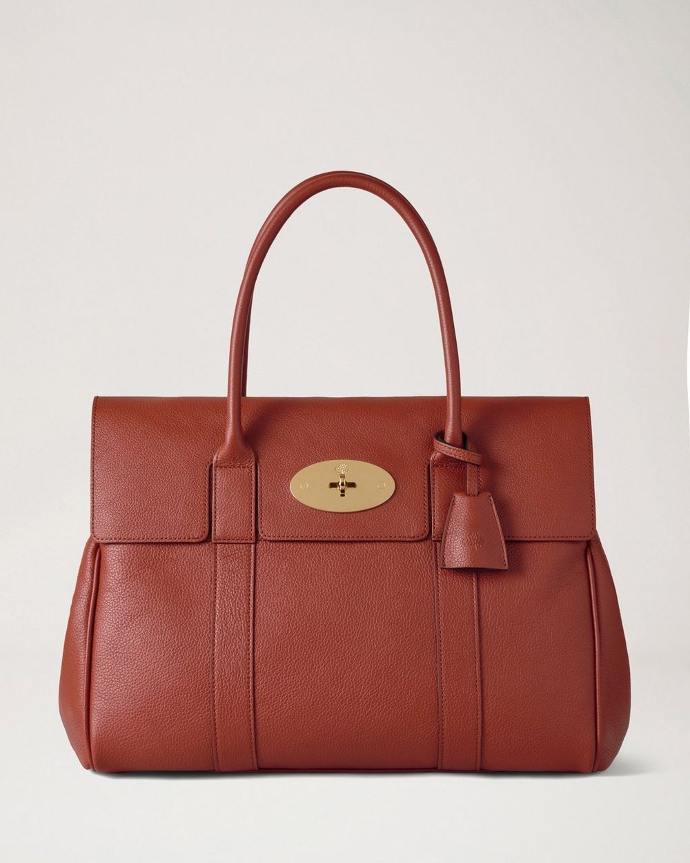 Mulberry | Bayswater - Rust Small Classic Grain