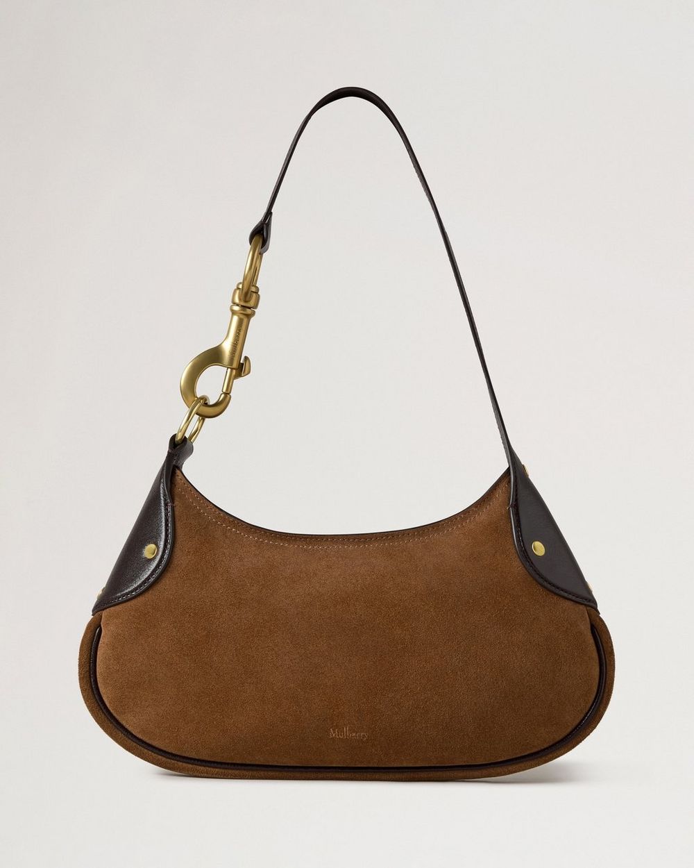 Mulberry | Small Hackney Shoulder Bag - Vintage Oak Suede