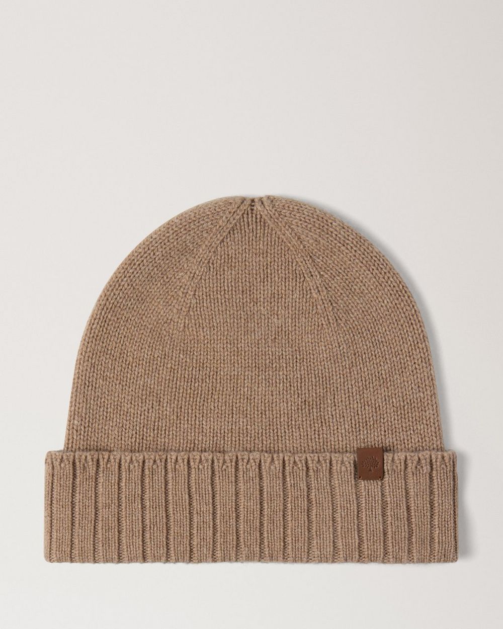 Mulberry | Cashmere Beanie - Camel Cashmere